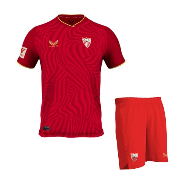 Camiseta Sevilla Replica Segunda Ropa Niño 2023/24